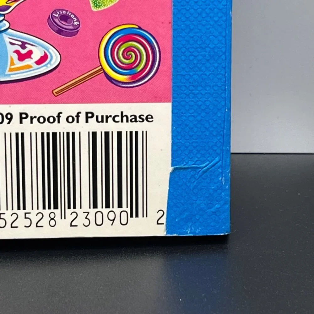 Lisa Frank Candy Girl Mini Composition Book 4.5